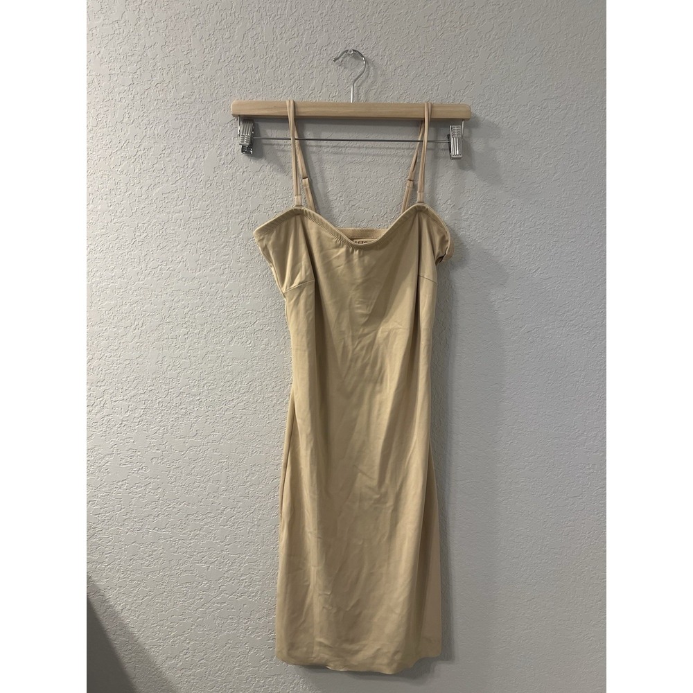 SPANX Love Your Assets by Sara Blakely Womens Convertible‎ Slip Dress Nude L